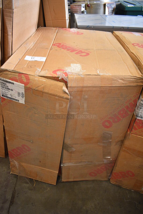 BRAND NEW IN BOX! Cambro Gray Poly Insulated Portable Ice Bin on Commercial Casters. 23x31x29 - Image 8 of 8