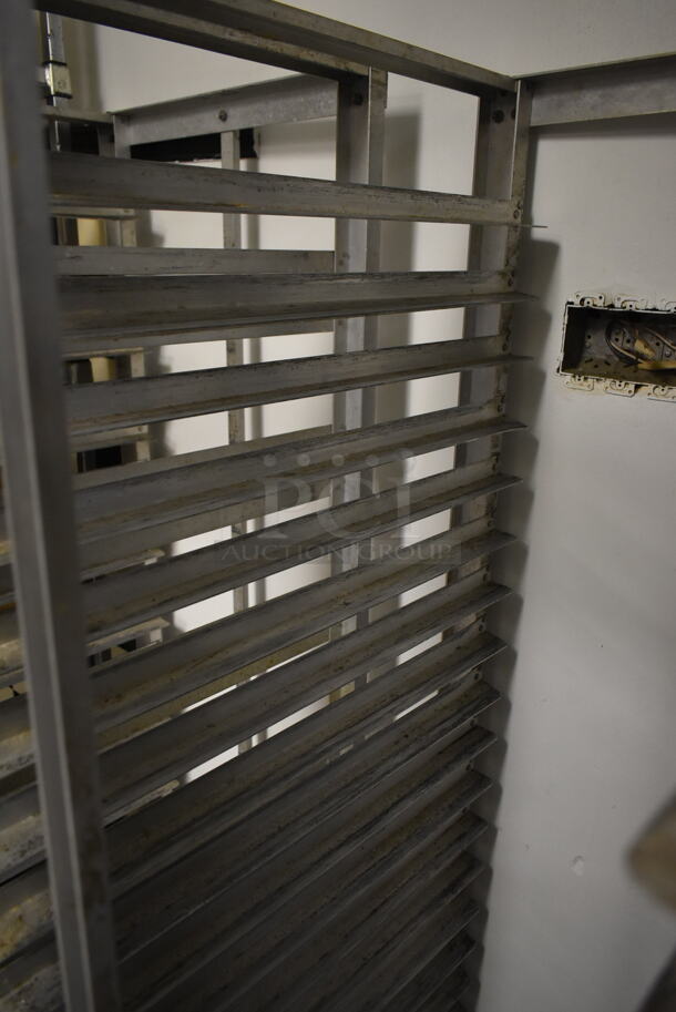 Metal Commercial Pan Transport Rack on Commercial Casters. (kitchen #2) - Image 3 of 4