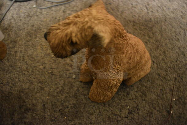 4 Sandicast 429 Soft Coated Wheaten Terrier Sculptures. 4 Times Your Bid! - Image 2 of 5