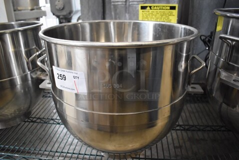 Avantco 177MX40 Stainless Steel Commercial 40 Quart Mixing Bowl. 20.5x16.5x15.5