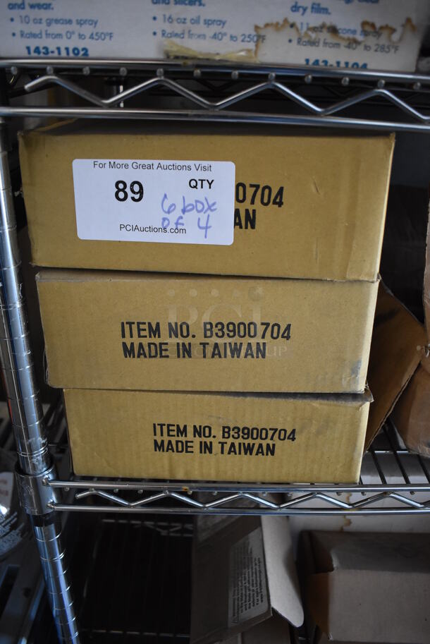 6 Boxes of 4 BRAND NEW! B3900704 Metal Legs. 6 Times Your Bid! - Image 2 of 3