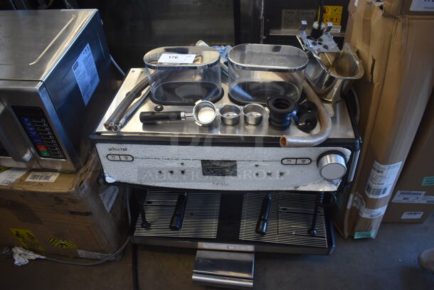 2018 Schaerer Barista 2 Group Espresso Machine w/ Extra Parts and Cracked Screen. 208/240 Volt - Image 1 of 8