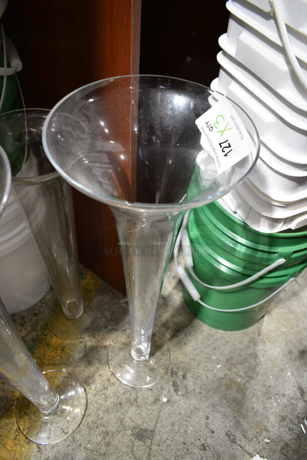 ALL ONE MONEY! Lot of 3 Floor Style Vases. - Image 3 of 3