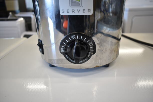 Server FS Stainless Steel Commercial Countertop Countertop Topping Warmer. 120 Volts, 1 Phase. Tested and Working! - Image 3 of 5