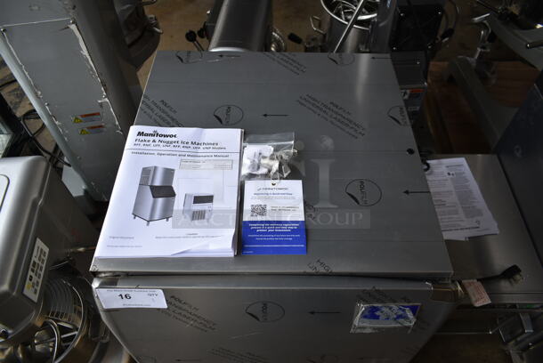 BRAND NEW SCRATCH AND DENT! 2022 Pentair RFP0620A-161 Stainless Steel Commercial Flake Ice Cube Ice Machine Head. 115 Volts, 1 Phase.  - Image 5 of 8