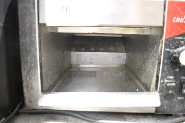 2023 Crosson CCT-500 Stainless Steel Commercial Countertop Electric Powered Conveyor Toaster Oven. 120 Volts, 1 Phase. Tested and Does Not Power On - Image 5 of 6
