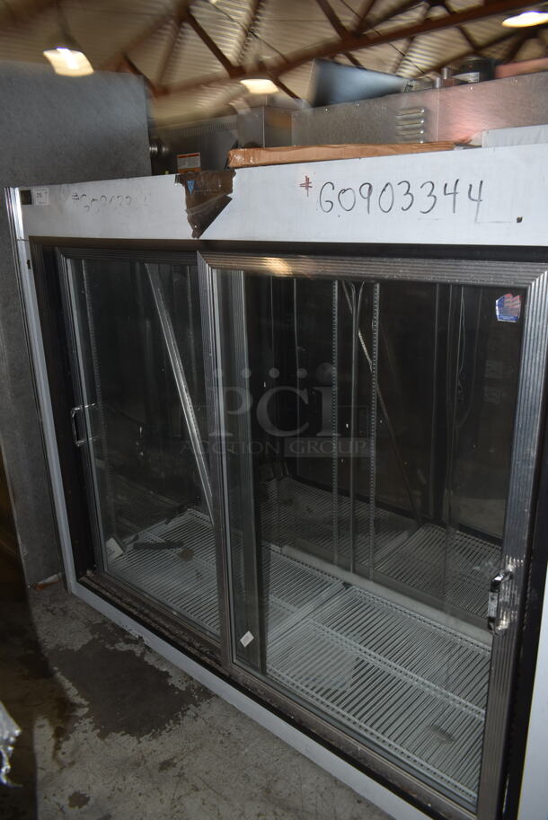 CustomCool BW78 Stainless Steel Commercial 2 Door Cooler Merchandiser. Does Not Come w/ Remote Compressor. - Image 2 of 8