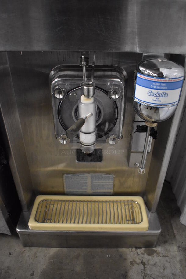Taylor 340D-27 Stainless Steel Commercial Countertop Single Flavor Frozen Beverage Machine w/ Drink Mixer Attachment. 208-230 Volts, 1 Phase. 18x32x34 - Image 4 of 6