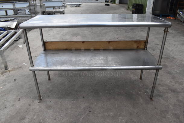 Stainless Steel Table w/ Under Shelf. - Image 1 of 4