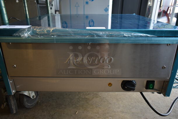 BRAND NEW SCRATCH AND DENT! Avantco 177BW32 Stainless Steel Commercial Countertop Single Drawer Bun Warmer. 120 Volts, 1 Phase. Tested and Working! - Image 4 of 7
