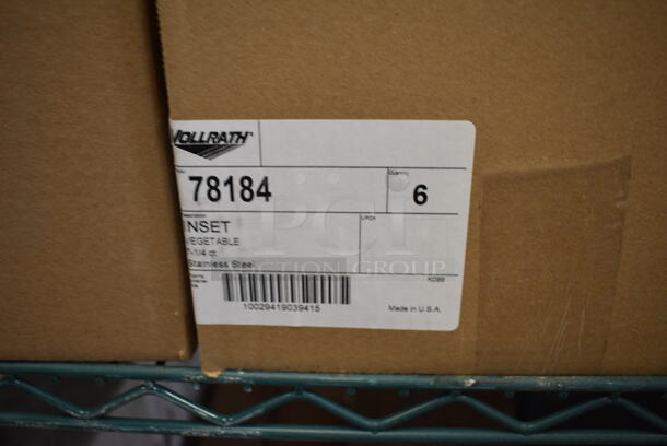 12 BRAND NEW IN BOX! Vollrath Stainless Steel Cylindrical Drop In Bins! 9.5x9.5x8. 12 Times Your Bid! - Image 3 of 3