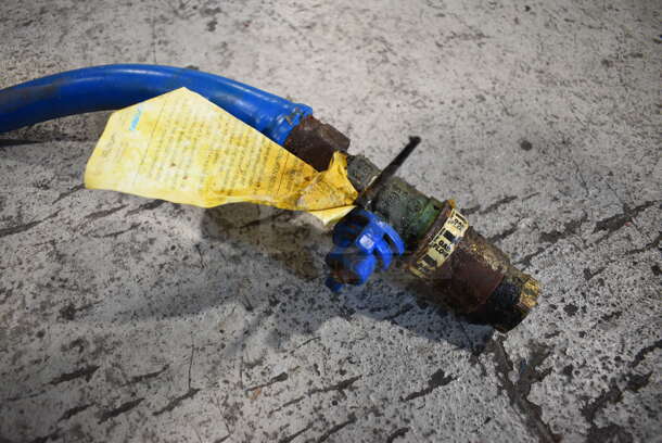 Blue Gas Hose. 42" - Image 3 of 3