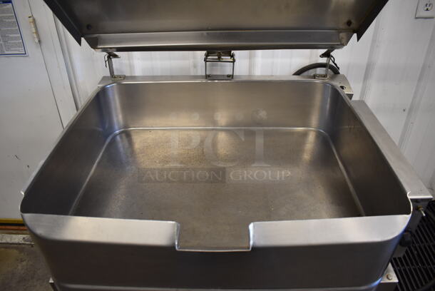 Stainless Steel Commercial Electric Powered Floor Style Braising Pan. 208 Volts, 3 Phase. 38x39x43 - Image 8 of 8