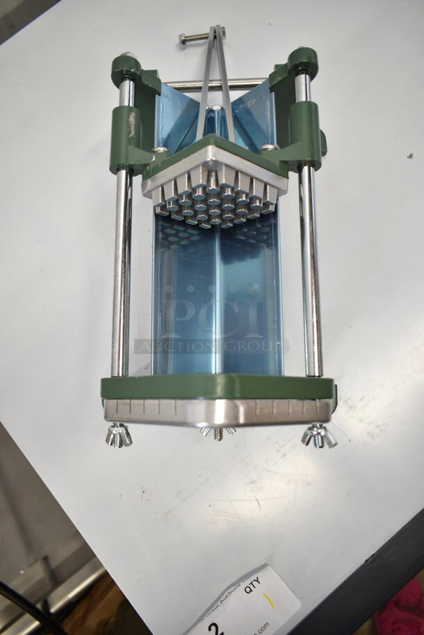BRAND NEW SCRATCH AND DENT! Garde Metal Commercial Countertop Fry Cutter. Missing Arm. - Image 4 of 4