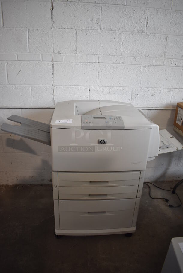 HP LaserJet 8040dn Floor Style Printer. 100-127 Volts, 1 Phase. 29x25x40