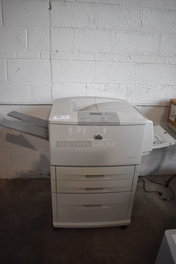 HP LaserJet 8040dn Floor Style Printer. 100-127 Volts, 1 Phase. 29x25x40 - Image 1 of 12