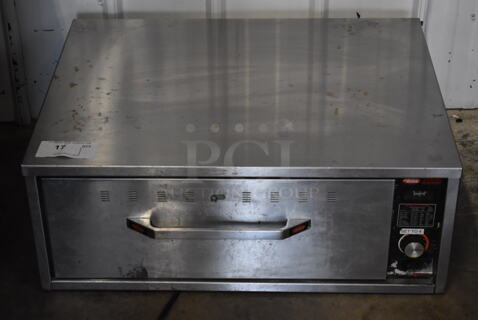 Hatco HDW-1 Stainless Steel Commercial Countertop Single Drawer Warming Drawer. 120 Volts, 1 Phase. 29.5x24x11. Tested and Working!