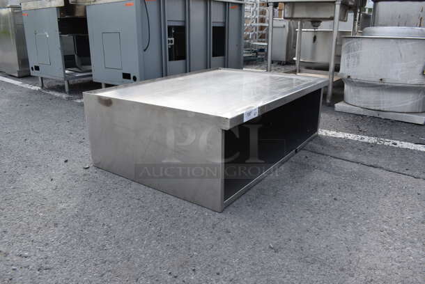 Randell Custom Stainless Steel Equipment Stand w/ Stainless Undershelf - Image 2 of 5