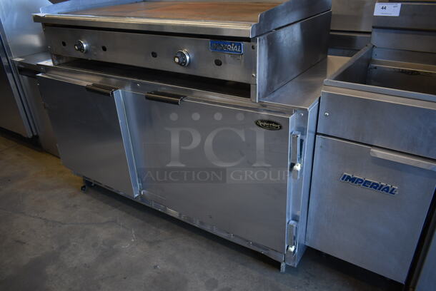 Beverage Air UCR60A Stainless Steel Commercial 2 Door Undercounter Cooler on Commercial Casters. 115 Volts, 1 Phase. Tested and Working! - Image 2 of 7