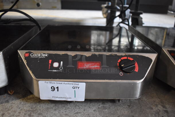 2015 CookTek MC3500 Stainless Steel Commercial Countertop Electric Powered Single Burner Induction Range. 208-240 Volts, 1 Phase. 14x17x5 - Image 2 of 6