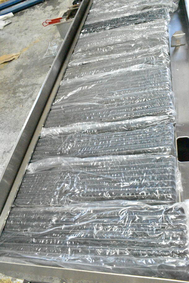 BRAND NEW SCRATCH AND DENT! 2023 Cooking Performance Group CPG 351CRCPG72NL Stainless Steel 72" Gas Radiant Charbroiler. 240,000 BTU.  - Image 3 of 11