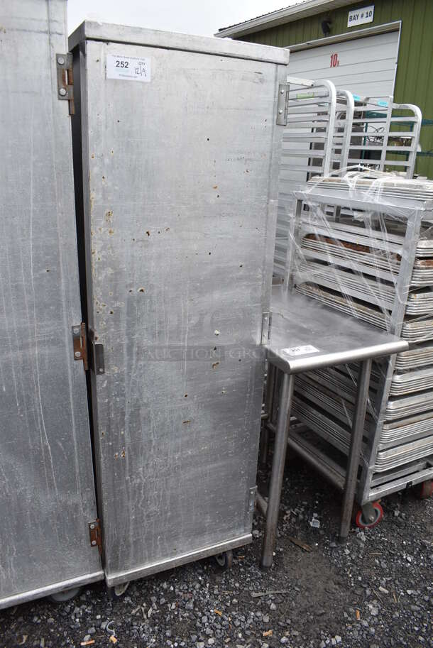 Metal Commercial Enclosed Pan Rack on Commercial Casters. 20.5x27x66 - Image 3 of 5