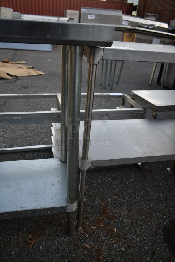 Regency 600T1830G Stainless Steel Commercial Table w/ Metal Under Shelf. - Image 5 of 5