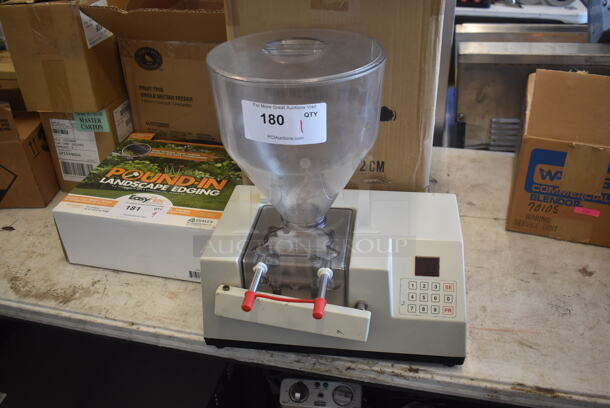 Edhard MK Commercial Countertop Donut Pastry Filler with Hopper. 120 Volt 1 Phase Cannot Test Due To Missing Cord - Image 1 of 7