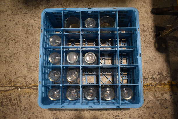 ALL ONE MONEY! Lot of 9 Dish Caddies on Dish Caddy Dolly w/ Various Glasses Including Ceramic Mugs, Beverage Glasses - Image 2 of 12
