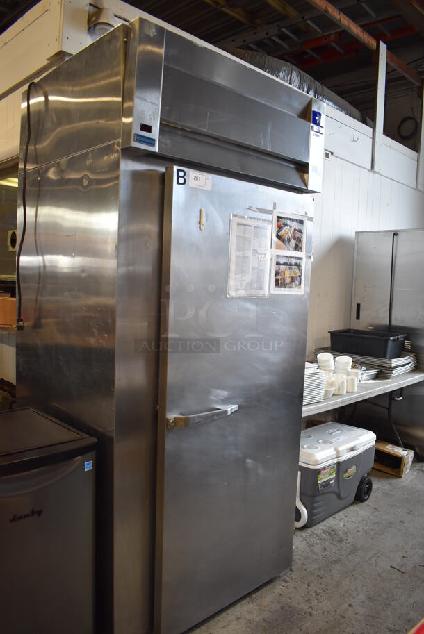 McCall L2-2001 Stainless Steel Commercial Single Door Roll In Rack Cooler Retarder. 115 Volts, 1 Phase. 39x37x85.5. Tested and Working! - Image 2 of 7