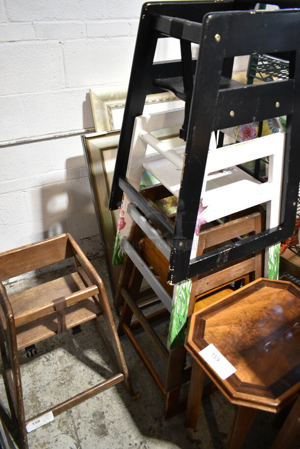 3 Various High Chairs. 3 Times Your Bid! - Image 1 of 7