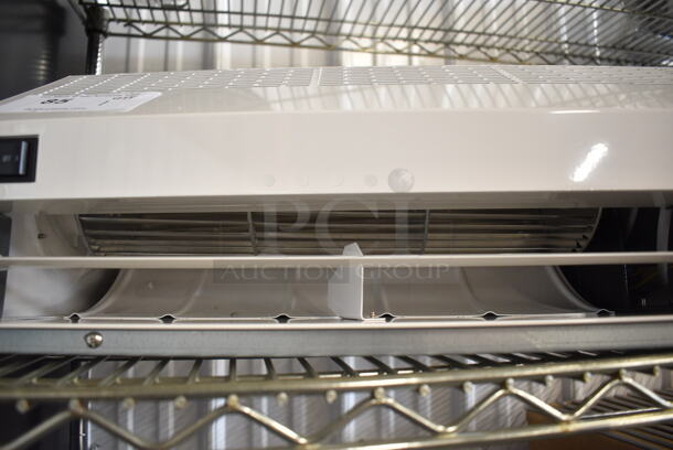 BRAND NEW SCRATCH AND DENT! Curtron AP-2-42-1-PC Air-Pro 42" Air-Pro White Powder Coated Air Curtain - 120 Volts, 1 Phase.  - Image 6 of 7