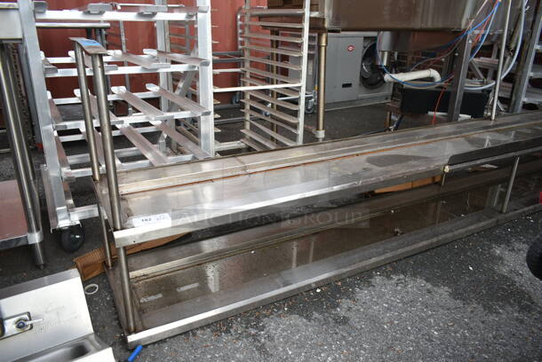 Stainless Steel Commercial 2 Tier Over Shelf.  - Image 2 of 5