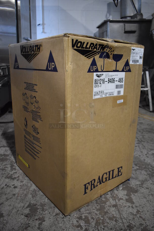 BRAND NEW IN BOX! Vollrath VCBF128-37 Commercial Countertop Double Hopper Slushie Machine. Hopper Has 2.6 Gallon Capacity. 115 Volts, 1 Phase. Tested and Working! - Image 3 of 4