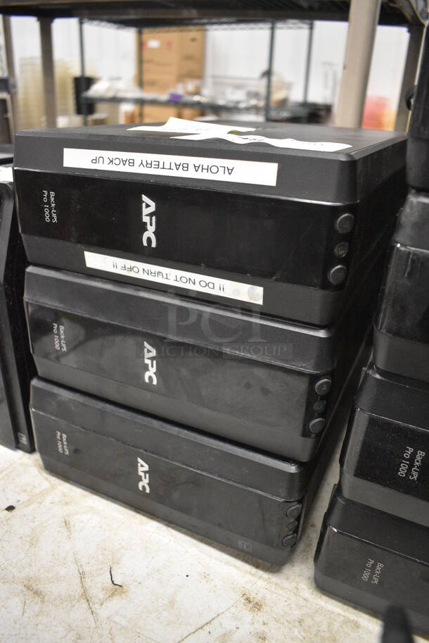 3 APC Back UPS  Pro 1000. 15x4x10. 3 Times Your Bid! - Image 4 of 5