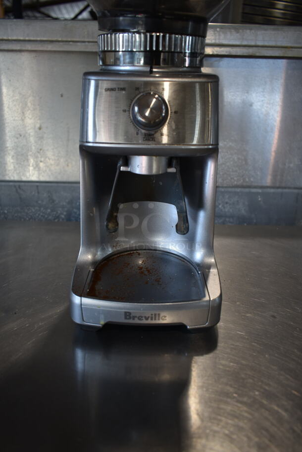 Breville BCG600 Metal Countertop Espresso Bean Grinder. 120 Volts, 1 Phase. Tested and Does Not Power On - Image 3 of 6