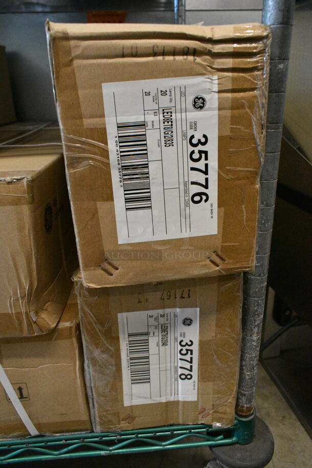 5 Various BRAND NEW! Boxes of LED Lights Including General Electric 35776, General Electric 35778. 5 Times Your Bid!  - Image 3 of 6
