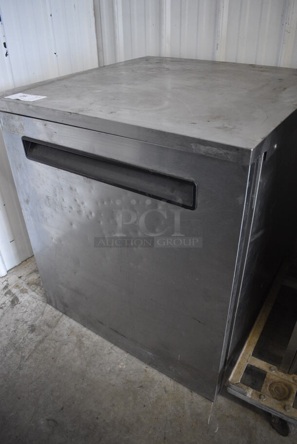 2010 Delfield Model 406-STAR2 Stainless Steel Commercial Single Door Undercounter Cooler. 115 Volts, 1 Phase. 27.5x28.5x29.5. Tested and Working! - Image 3 of 5