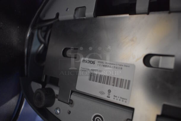 Micros Workstation 5 15" POS Monitor, Epson M129H Receipt Printer, Magtek Credit Card Reader, Motorola Barcode Scanner and Metal Cash Drawer - Image 12 of 12