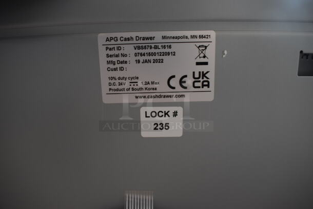 5 BRAND NEW IN BOX! APG Metal Cash Drawers. 16x16.5x4.5. 5 Times Your Bid! - Image 4 of 6