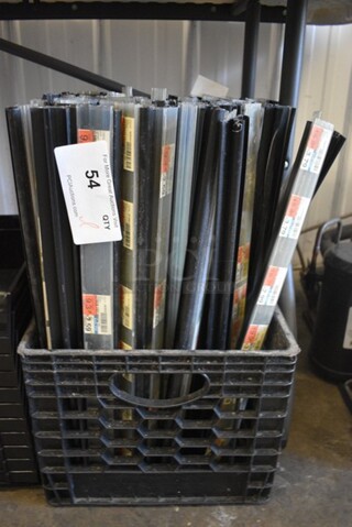 ALL ONE MONEY! Lot of Poly Tag Holders! 20.75".