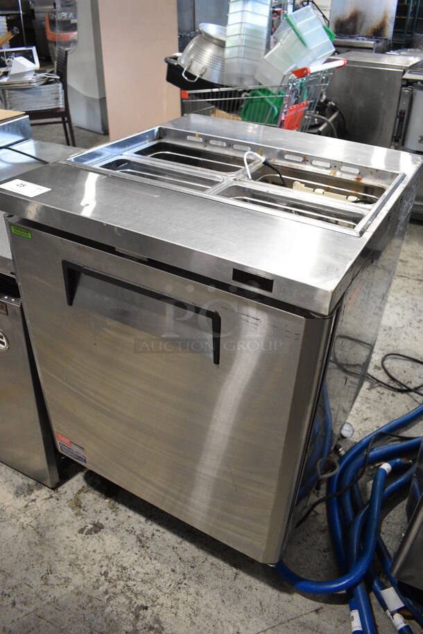 Turbo Air MST-28-N-711S Stainless Steel Commercial Prep Table. 115 Volts, 1 Phase. 27.5x30x38. Tested and Working! - Image 2 of 6