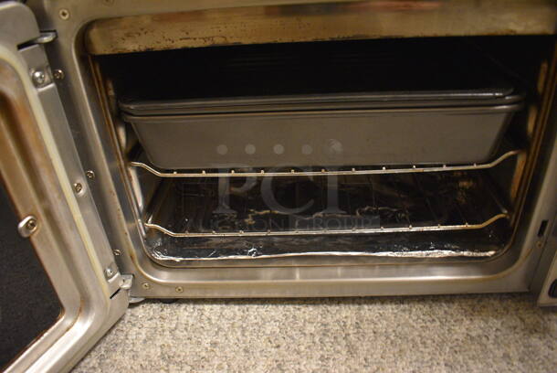 Wolfgang Puck Kitchentex Stainless Steel Pressure Oven with Racks and Pans - Image 3 of 5