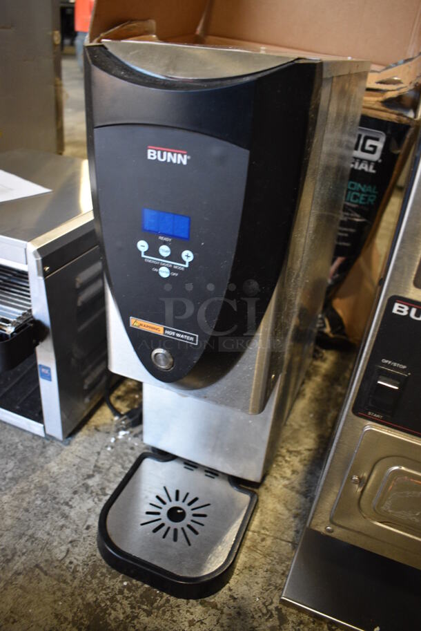 2017 Bunn Model H3E Stainless Steel Commercial Countertop Hot Water Heater and Dispenser w/ Drip Tray. 120 Volts, 1 Phase. 7.5x19.5x23 - Image 2 of 5