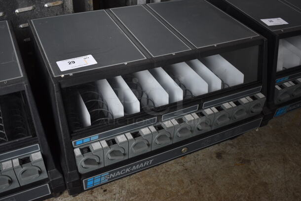 Snack-Mart Black Countertop 9 Slot Snack Vending Machine. 28x21x20.5 - Image 3 of 4
