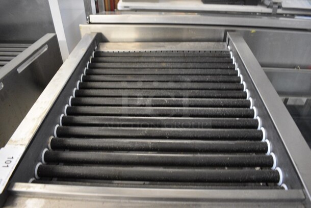 Star Stainless Steel Commercial Countertop Hot Dog Roller Grill w/ Bun Storage Bin. 120 Volts, 1 Phase. 24x28.5x12. Tested and Working! - Image 3 of 8