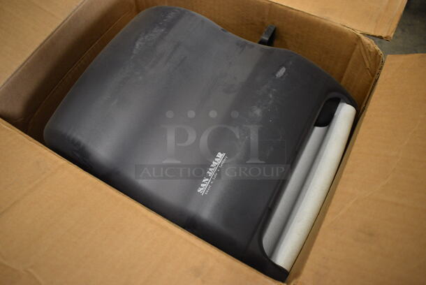 2 BRAND NEW IN BOX! San Jamar Gray Poly Wall Mount Paper Towel Dispensers. 13x9x16. 2 Times Your Bid! - Image 3 of 4