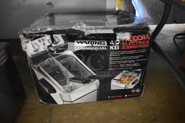 Waring Professional Deep Fryer WDF1000 in Original Box! 120 Volts 1 Phase
