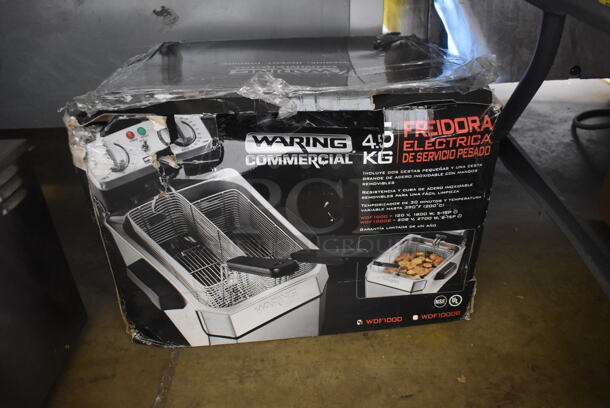 Waring Professional Deep Fryer WDF1000 in Original Box! 120 Volts 1 Phase - Image 1 of 7