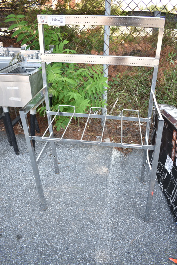Chrome Finish Soda Rack.  - Image 1 of 2